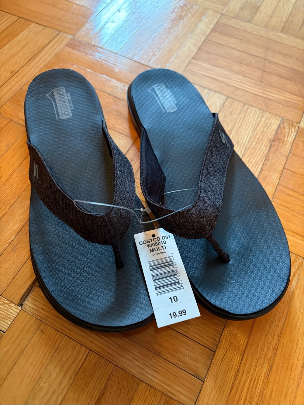 Skechers Gogomat Flip Flop Sandals (Size 10)